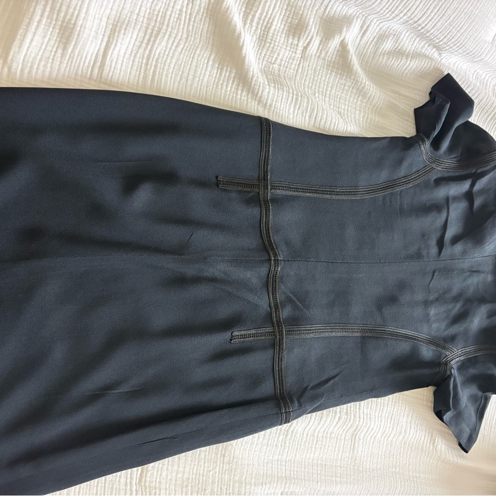 CHANEL Navy Blue Short Sleeve Dress - Picture 7 of 9